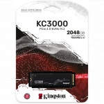 Внутренний накопитель Kingston KC3000 SKC3000D/2048G (SSD (твердотельные), 2 ТБ, M.2, PCIe)