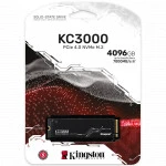 Внутренний жесткий диск Kingston KC3000 SKC3000D/4096G (SSD (твердотельные), 4 ТБ, M.2, PCIe)