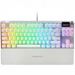 Клавиатура SteelSeries Apex 7 TKL Ghost US 64656 (Проводная, USB)