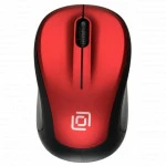 Мышь Oklick 665MW черный/красный 1025135 (Бюджетные, Беспроводная)