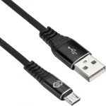 Кабель интерфейсный Digma MICROUSB-0.15M-BLK USB Type A - USB Type B micro
