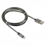 Кабель интерфейсный Digma MICROUSB-1.2M-BRAIDED-G (USB Type A - USB Type B micro)
