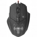 Мышь Defender Doom Fighter 52260 Игровые, Проводная