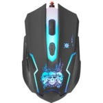 Мышь Defender Skull GM-180L + Коврик 52180 (Игровая, Проводная)