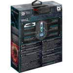 Мышь Defender Skull GM-180L + Коврик 52180 (Игровая, Проводная)