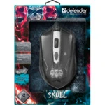 Мышь Defender Skull GM-180L + Коврик 52180 (Игровая, Проводная)