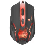 Мышь Defender Skull GM-180L + Коврик 52180 (Игровая, Проводная)