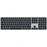 Клавиатура Apple Magic Keyboard with Touch ID and Numeric Keypad for Mac models with Apple silicon - Black Keys - Russian MMMR3RS/A (Беспроводная, Bluetooth)