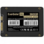 Жесткий диск ExeGate Next A400TS960 EX276690RUS SSD (твердотельные), 960 ГБ, 2.5 дюйма, SATA