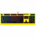 Клавиатура A4Tech B810RC YELLOW RGB Проводная, USB