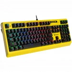 Клавиатура A4Tech B810RC YELLOW RGB Проводная, USB
