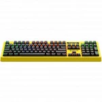 Клавиатура A4Tech B810RC YELLOW RGB Проводная, USB