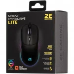 Мышь 2E HyperSpeed Lite RGB Black 2E-MGHSL-BK (Игровая, Проводная)