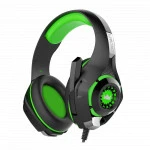 Наушники CROWN micro CMGH-101T Black&green