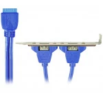 Аксессуар для ПК и Ноутбука Cablexpert CC-USB3-RECEPTACLE (Брекет)