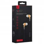 Наушники 2E S2 METAL SKIN MIC GOLD 2E-IES2GD