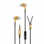 Наушники 2E S2 METAL SKIN MIC GOLD 2E-IES2GD