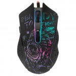 Мышь Defender Destiny GM-918 черная GM-918-BLACK (Игровая, Проводная)