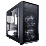 Корпус FRACTAL DESIGN FOCUS G MINI Window FD-CA-FOCUS-MINI-BK-W (Бюджетные, Mini-Tower)
