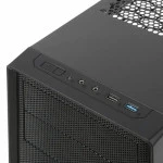 Корпус FRACTAL DESIGN FOCUS G MINI Window FD-CA-FOCUS-MINI-BK-W (Бюджетные, Mini-Tower)
