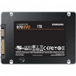 Внутренний жесткий диск Samsung 870 EVO Client SSD MZ-77E1T0B/EU (SSD (твердотельные), 1 ТБ, 2.5 дюйма, SATA)