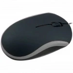 Мышь Ritmix ROM-111 BLACK/GRAY (Бюджетная, Проводная)