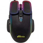 Мышь Ritmix ROM-330 Black (Игровая, Проводная)