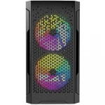 Корпус Powercase Mistral Micro Z3B Mesh LED CMIMZB-L3 (Игровые, Mini-Tower)