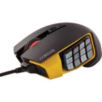 Мышь Corsair Scimitar PRO RGB Yellow-Black CH-9304011-EU (Игровая, Проводная)
