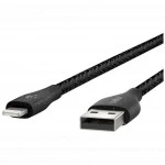 Кабель интерфейсный Belkin DuraTech Black (1.2 м) F8J236BT04-BLK USB Type A - Lightning (8pin)