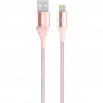 Кабель интерфейсный Belkin DuraTek Mixit (1,2m) rose gold F8J207BT04-C00 (USB Type A - Lightning (8pin))