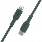 Кабель интерфейсный Belkin Lightning - USB-С green (1m) CAA003BT1MMG (USB Type C - Lightning (8pin))