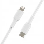 Кабель интерфейсный Belkin Lightning - USB-С white (1m) CAA003BT1MWH (USB Type C - Lightning (8pin))