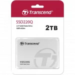 Жесткий диск Transcend SSD220Q TS2TSSD220Q SSD (твердотельные), 2 ТБ, 2.5 дюйма, SATA