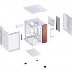 Корпус Jonsbo TK-0 White Mini-Tower