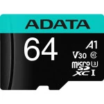 Флеш (Flash) карты ADATA Premier Pro microSDXC 64 ГБ AUSDX64GUI3V30SA2-RA1 (64 ГБ)