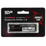 Внутренний жесткий диск Silicon Power UD80 SP250GBP34UD8005 (SSD (твердотельные), 250 ГБ, M.2, PCIe)
