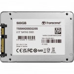 Внутренний жесткий диск Transcend SSD225S TS500GSSD225S (SSD (твердотельные), 500 ГБ, 2.5 дюйма, SATA)