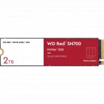 Внутренний жесткий диск Western Digital SSD Red SN700 NVMe for NAS WDS200T1R0C (SSD (твердотельные), 2 ТБ, M.2, PCIe)
