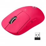 Мышь Logitech PRO X SUPERLIGHT MAGENTA 910-005956 (Имиджевая, Беспроводная)