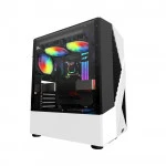 Корпус 1STPLAYER Firerose F3-A Firerose F3-A black-white (Игровые, Mid-Tower)