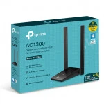 Сетевая карта TP-Link адаптер высокого усиления с двумя антеннами T4U Plus