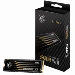 Внутренний жесткий диск MSI SPATIUM M480 SPATIUM M480 PCIe 4.0 NVMe M.2 2TB (SSD (твердотельные), 2 ТБ, M.2)