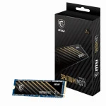 Внутренний жесткий диск MSI SPATIUM M371 NVMe M.2 500GB (SSD (твердотельные), 500 ГБ, M.2, PCIe)