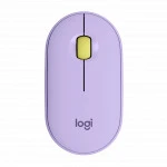 Мышь Logitech Pebble M350 Wireless Mouse - LAVENDER LEMONADE 910-006752 (Бюджетная, Беспроводная)