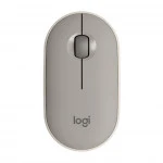 Мышь Logitech Pebble M350 Wireless Mouse - SAND 910-006751 (Бюджетная, Беспроводная)