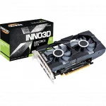 Видеокарта Inno3D GTX1650 D6 TWIN X2 OC N16502-04D6X-1177VA25 (4 ГБ)