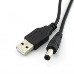 Кабель питания NO NAME Кабель питания USB(m) на 5V/2A, 5.5мм 0012006