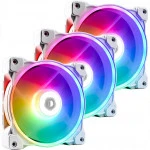 Система охлаждения ID-Cooling ID-FAN-ZF-12025-ARGB-TRIO-SNOW Для системного блока