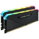 ОЗУ Corsair Vengeance RGB RS CMG16GX4M2E3200C16 DIMM, DDR4, 16 Гб (2 х 8 Гб), 3200 МГц